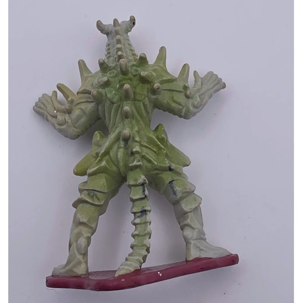 Bandai Power Rangers Mini Figure 3in Green Fair 1994 Skelerena Vintage Toy